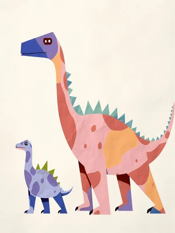 Nursery Dinosaur Family 1 Reduced Price