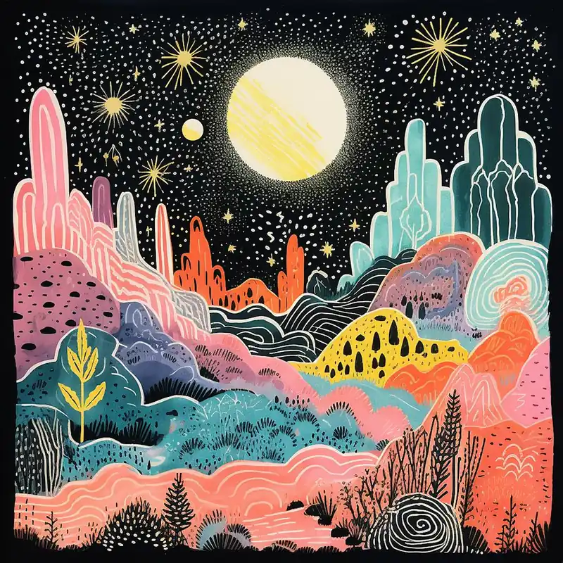 Surreal Abstract Nature Illustration 1 Discount