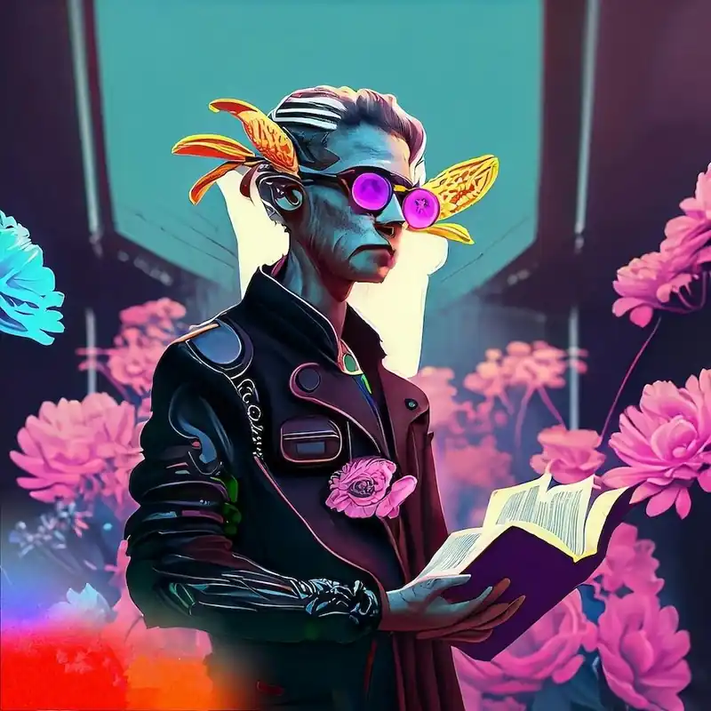 Wholesale Man With Glasses And Flowers