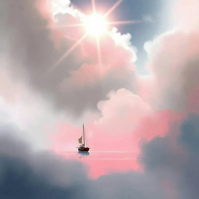 Don’t Miss Out Sailboat In The Sky