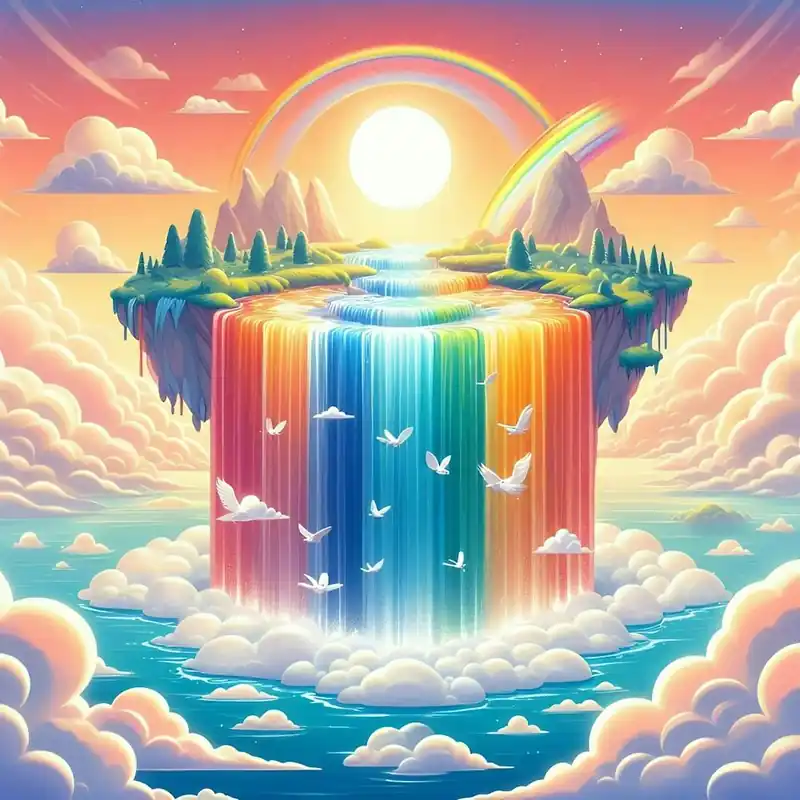 Best Price Rainbow Waterfall
