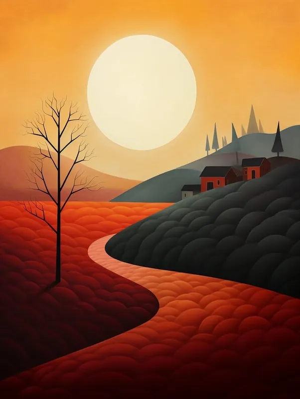 Professional Grade Rural Abstract Minimalist 3