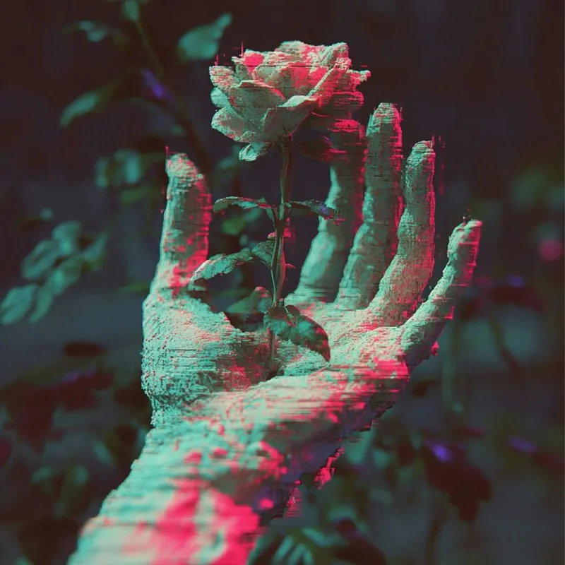 Bulk Order Hand Holding A Rose