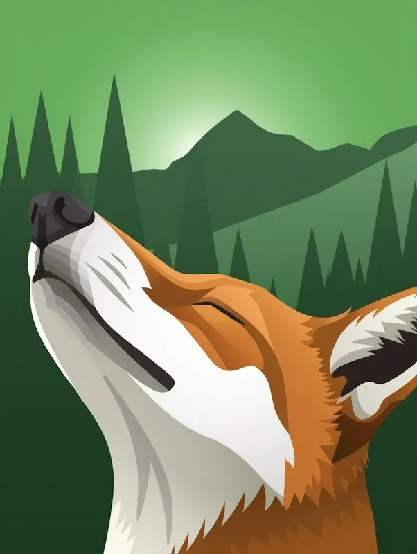 Crafted Fox In The Forest 1