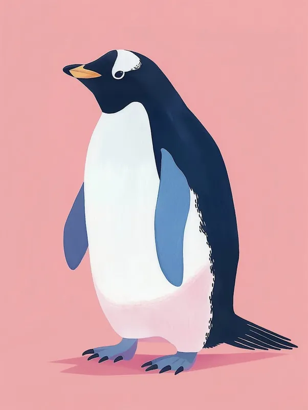Trending Penguin In Pink