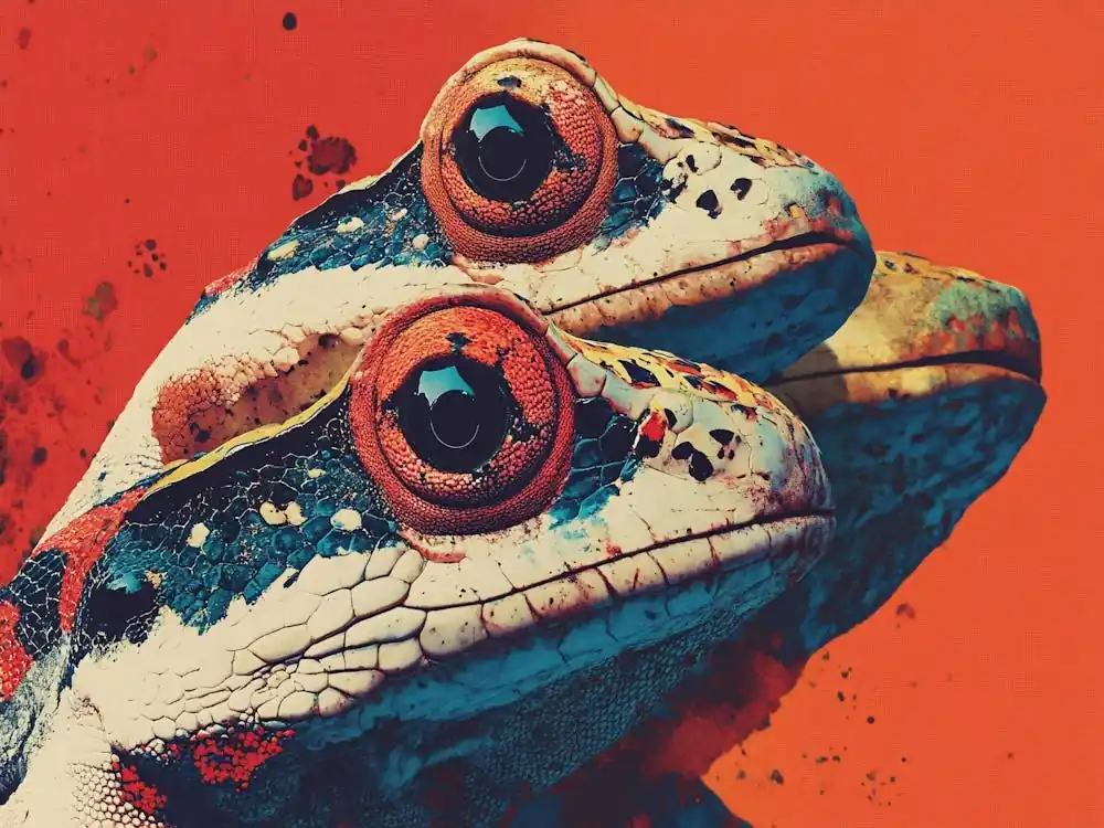 A Gang of Geckos Orange Shop Now
