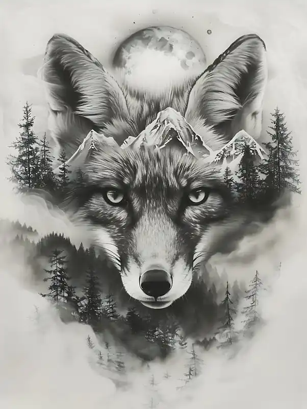 Editor’s Pick Wolf In The Forest 16