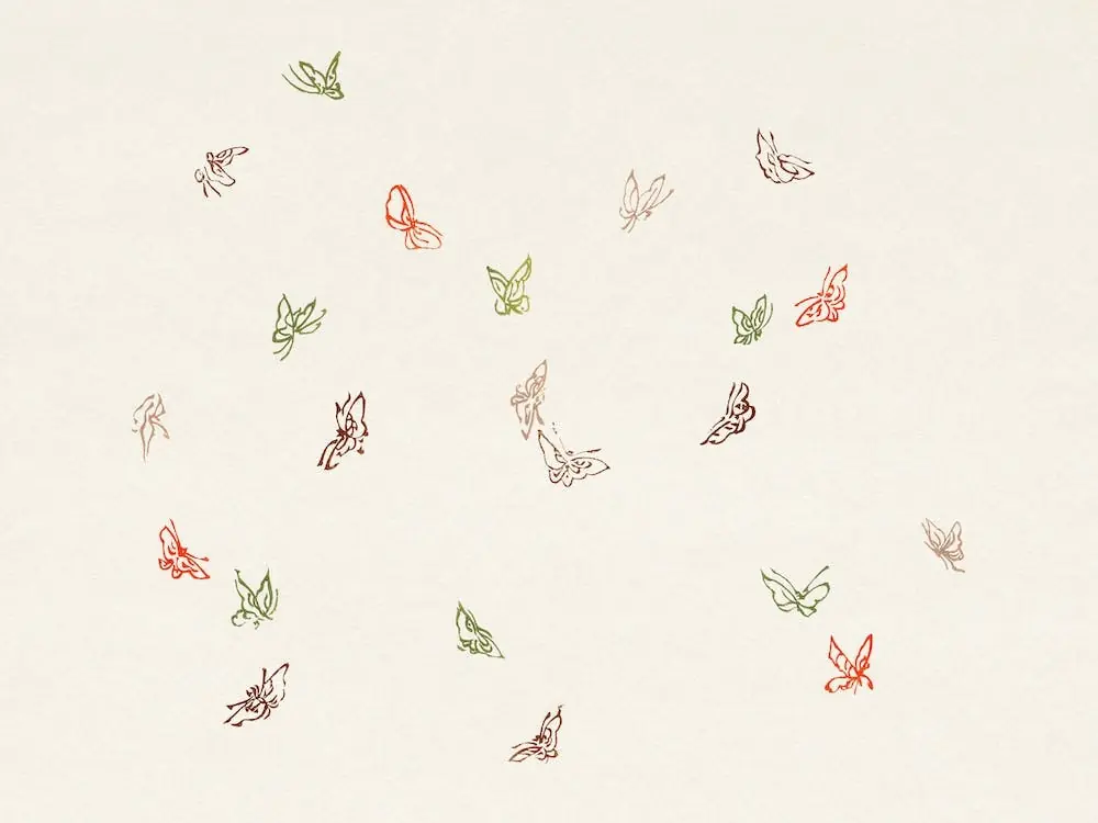 Butterfly Print, Kamisaka Sekka (2) Weekend Sale