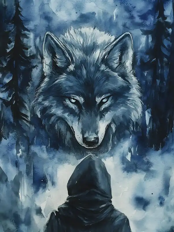 Stunning Lone Wolf and a Man 3 Original