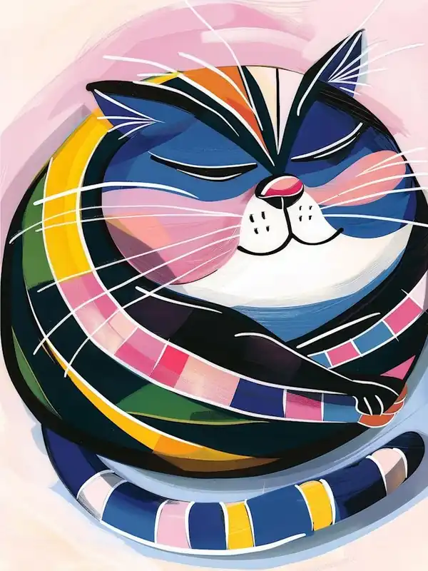 Wholesale Cat In A Circle 2