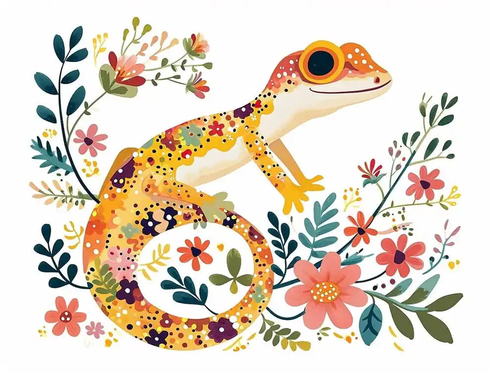 Must Have Little Floral Gecko 1