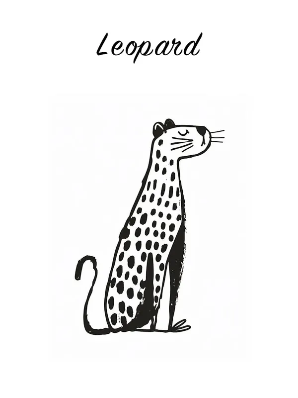 B&W Leopard 2 Poster Trusted Brand