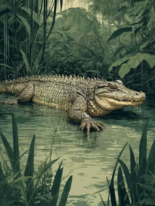 Alligator In The Jungle Special Offer