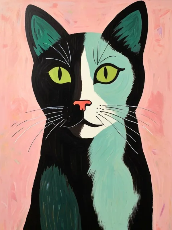 Cat Portrait No Minimum Order