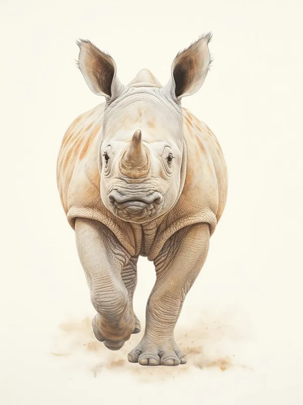 Warranty Included Simple Rhino Portrait 2