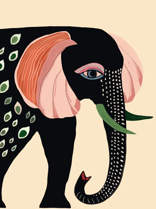Colorful Elephant Instant Buy