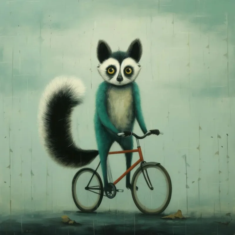 Lemur On A Bike Hassle-Free Returns