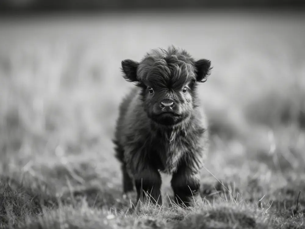 Worldwide Shipping Scottish Highland Calf