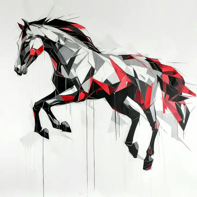 Weekend Sale Abstract Horse 2