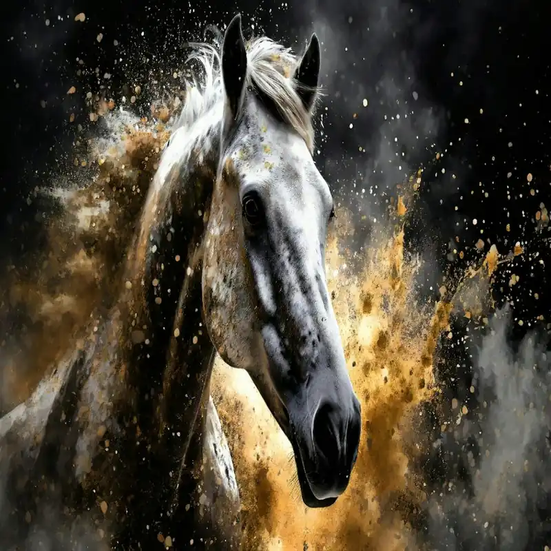 Horse In The Dust Big Sale