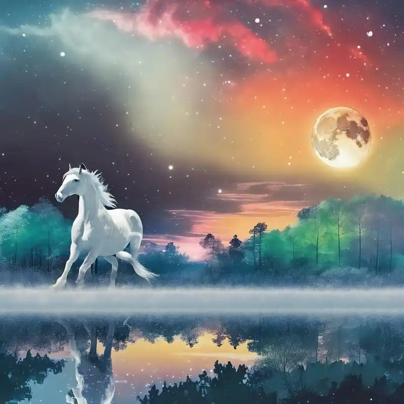 White Horse In The Moonlight Money Back Guarantee