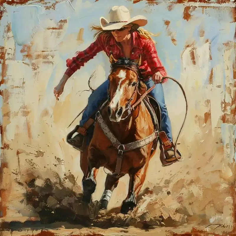 Fan Favorite Rodeo Girl 1