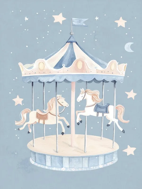 Happy carousel New Arrival