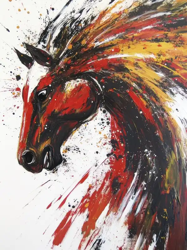 Trending Horse Painting 7