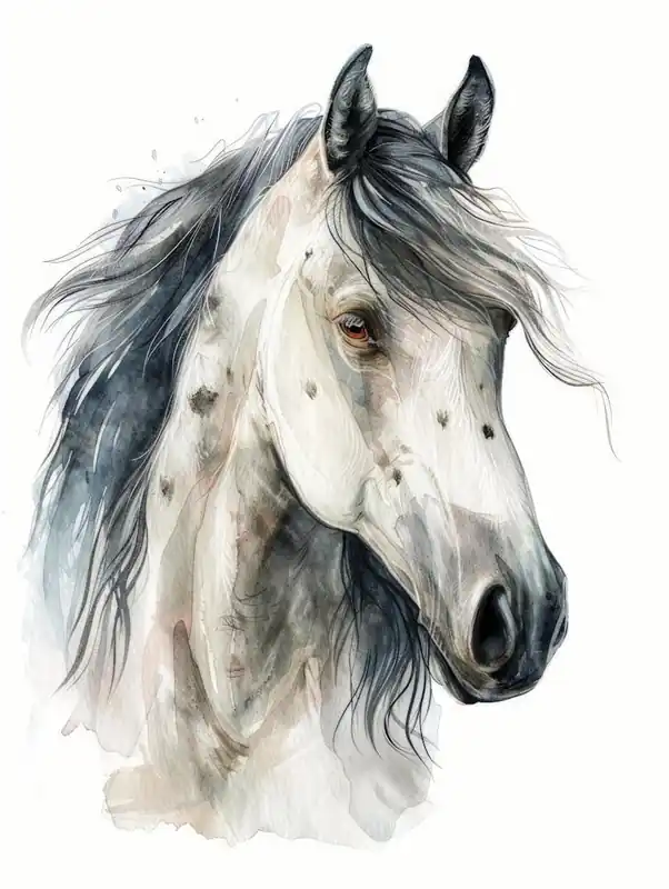 Horse Watercolor Painting 1 Best Price
