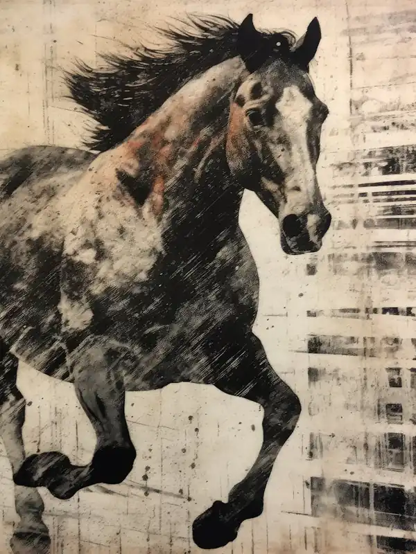 'Horse Running' Direct From Manufacturer