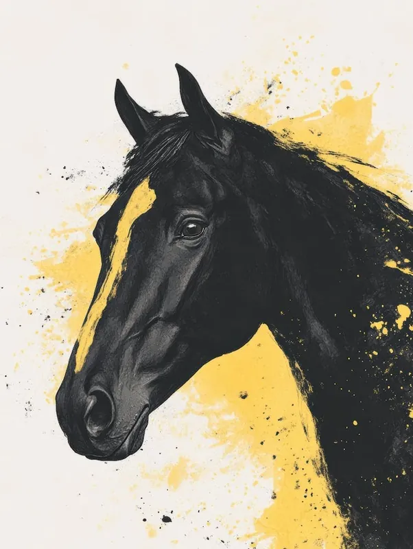 Limited Edition Horse Canvas Print 3