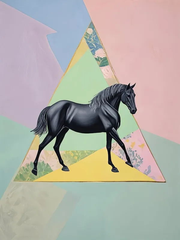 Shop Now Horse In A Triangle