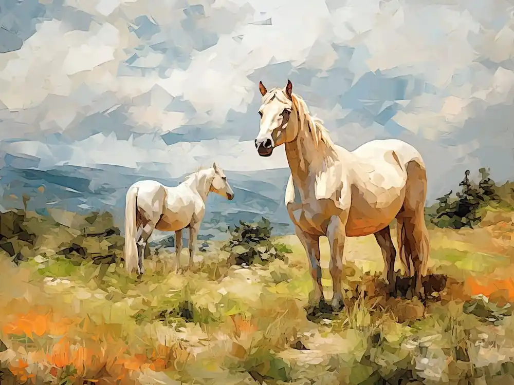 Don’t Miss Out Horses Painting In Cotacachi, Ecuador, Landscape 4