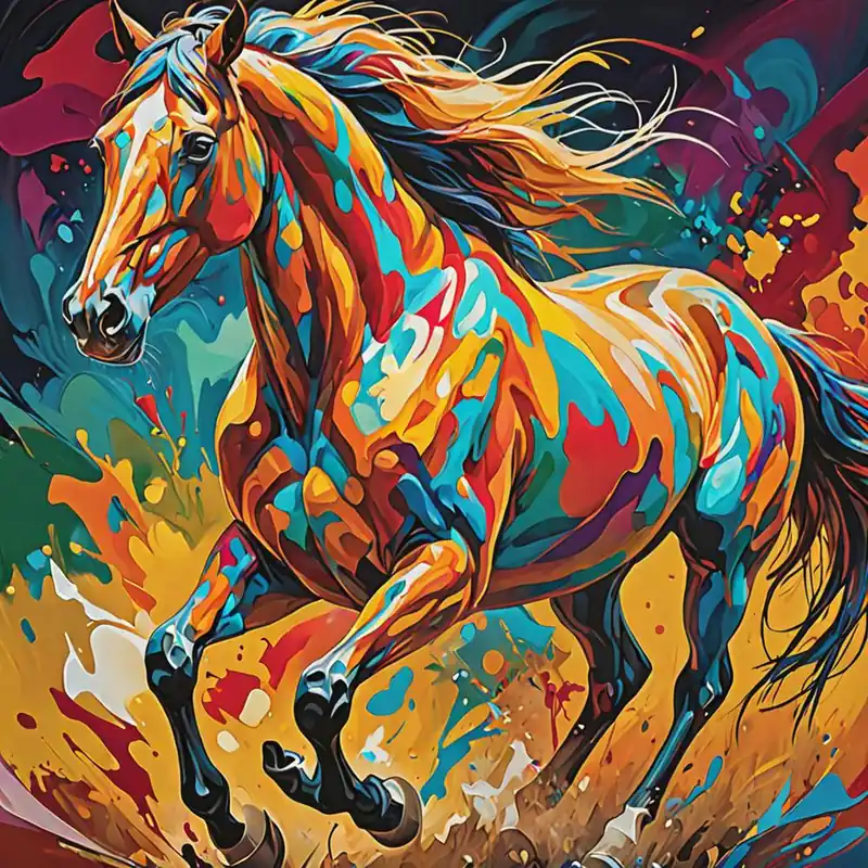 Mega Sale Horse Painting 1