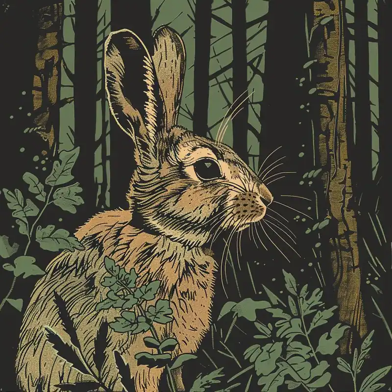 Rabbit In The Woods Get Yours
