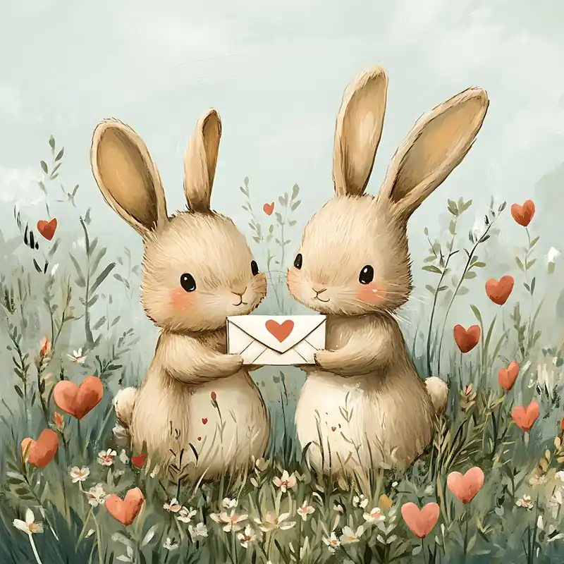 Special Discount Valentine Bunny