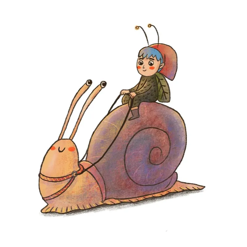 Big Sale Snail Rider Friendship