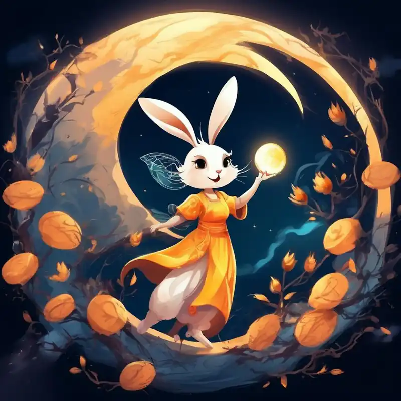 Rabbit On The Moon Modern