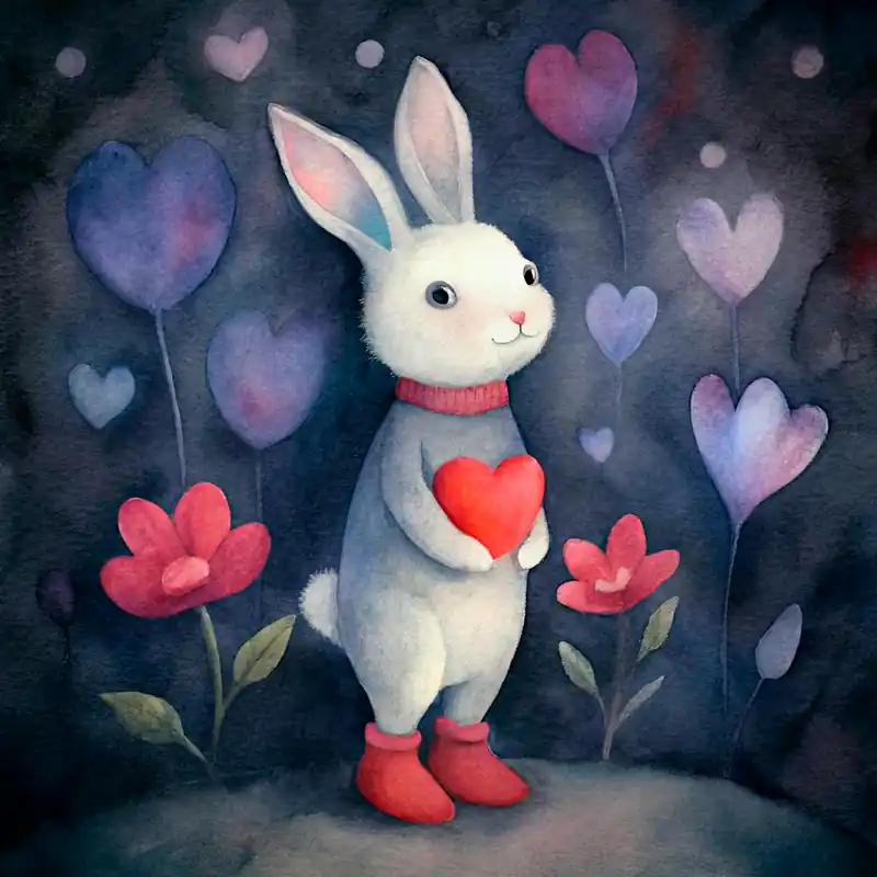 Exclusive Offer Valentine Bunny
