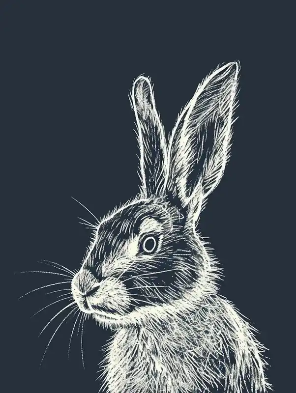 Fresh Stock Jersey Wooly Rabbit Minimalist Illustration 2