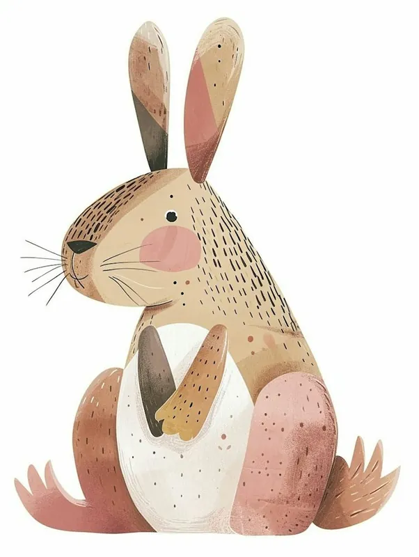 Rex Rabbit Kids Illustration 4 Trending