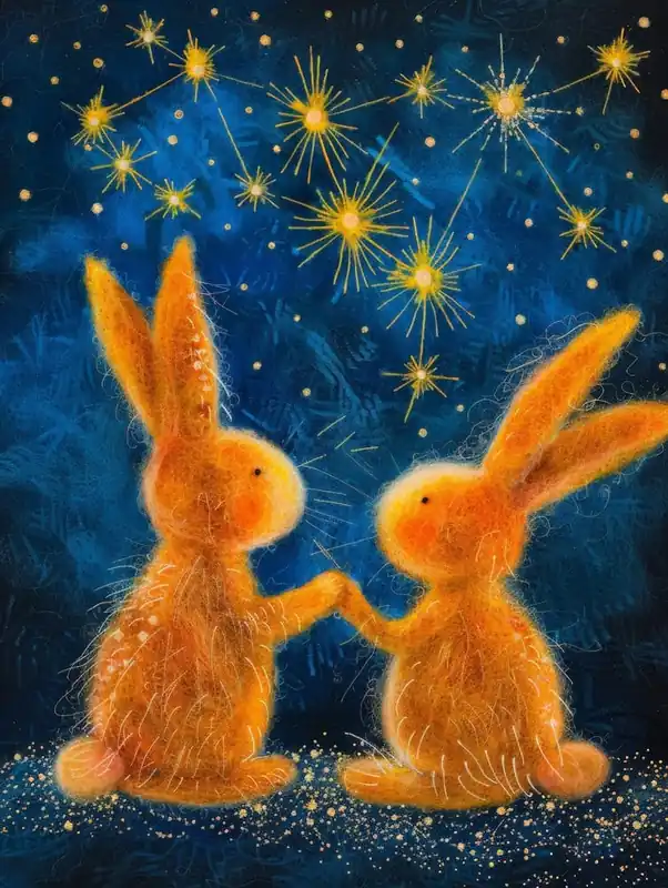 Today Only Rabbits With Stars