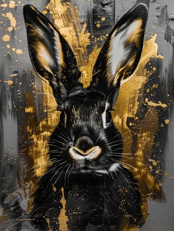 Today Only Gold Rabbit