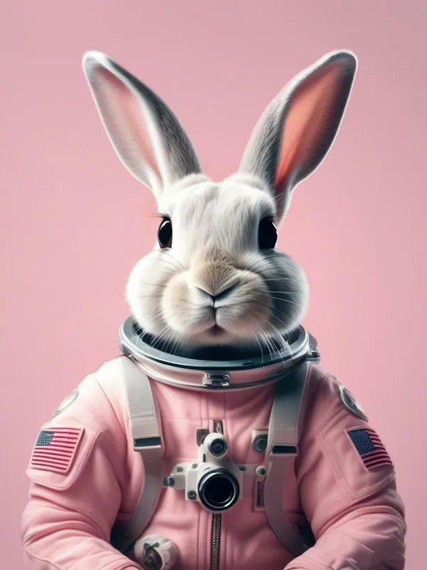 Astronaut Bunny Exclusive
