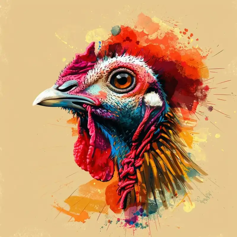 Rooster Painting Limited Edition