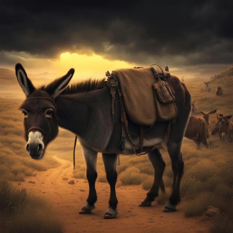 Donkey In The Desert Price Drop