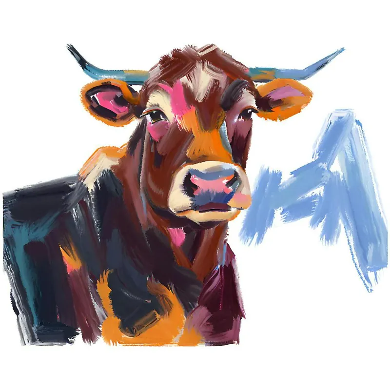 Angus Cow 02 Trending