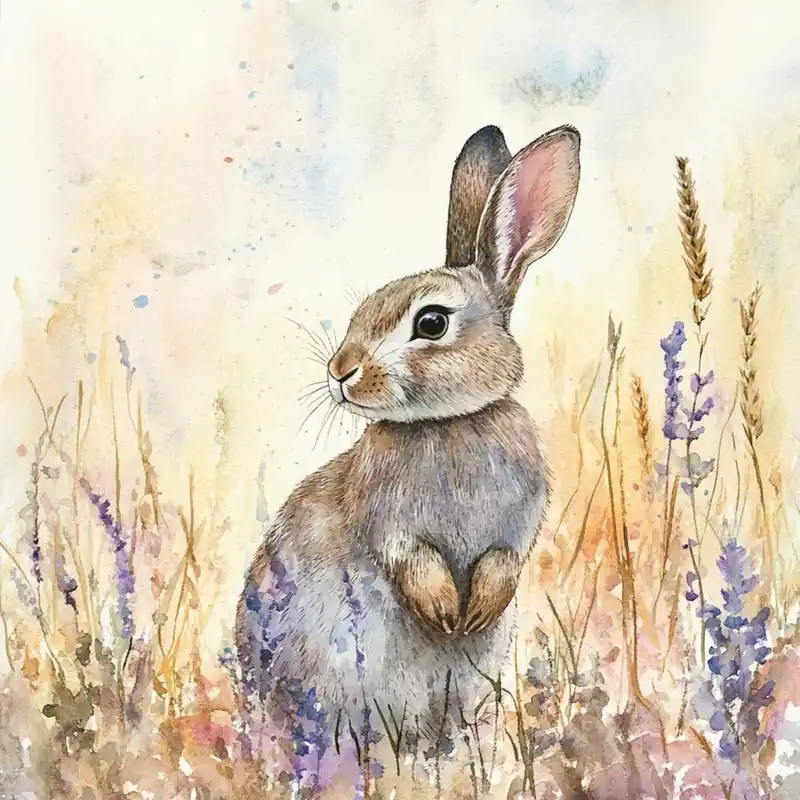 Bunny In The Meadow Next Day Delivery