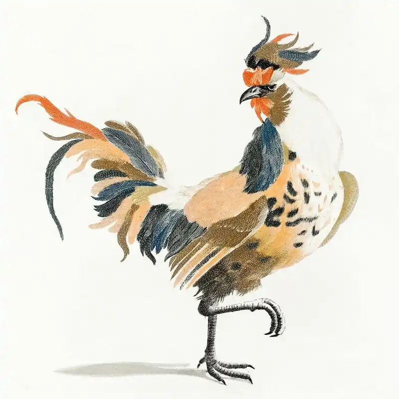 A Rooster, Johan Teyler Affordable