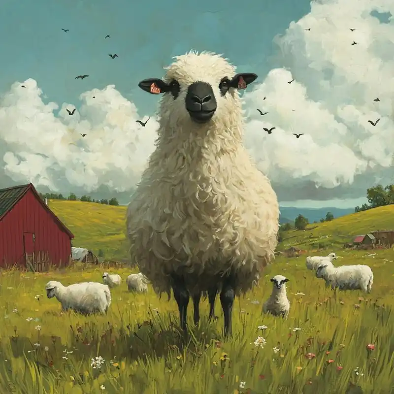 Buy Online Sheep In A Field
